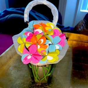 Kate Spade Flowers and Showers bag in Blazer Blue